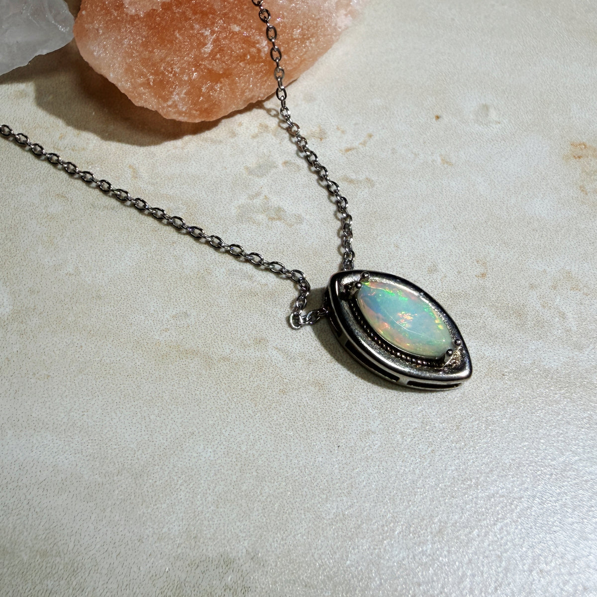 Natural Labradorite pendant