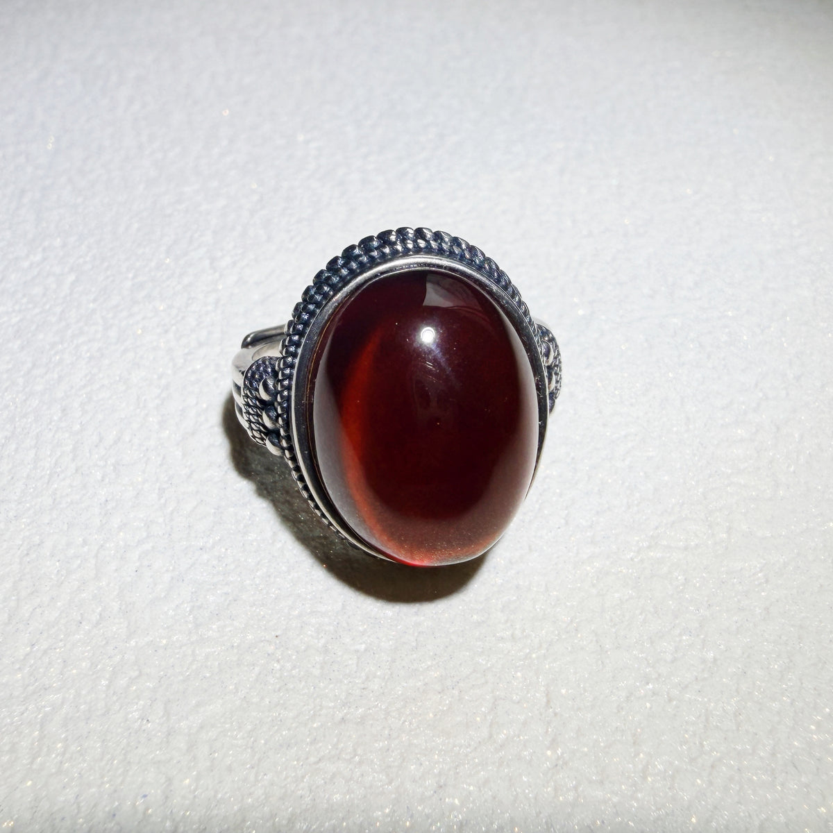 Natural Garnet Ring