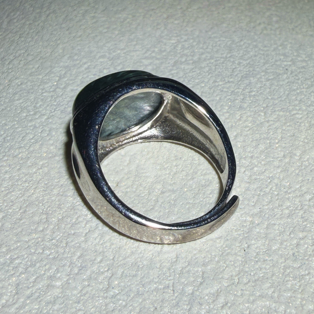 Natural Seraphinite Ring