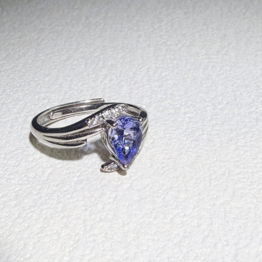 Natural Tanzanite Ring