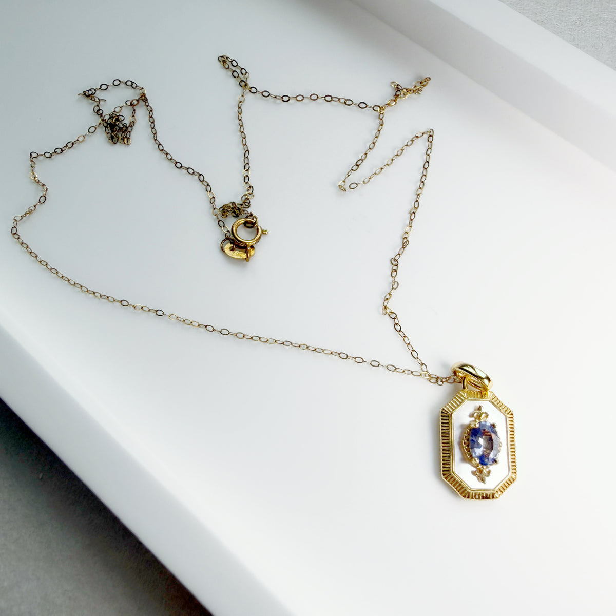 Natural Tanzanite Pendant