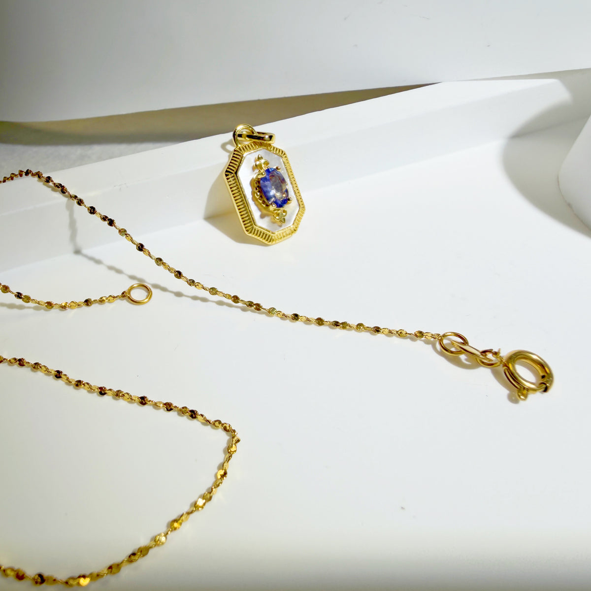 Natural Tanzanite Pendant