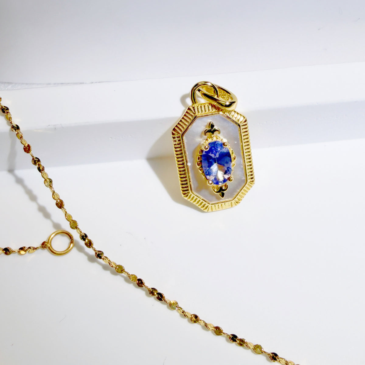 Natural Tanzanite Pendant