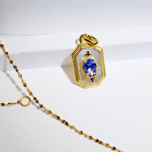 Natural Tanzanite Pendant