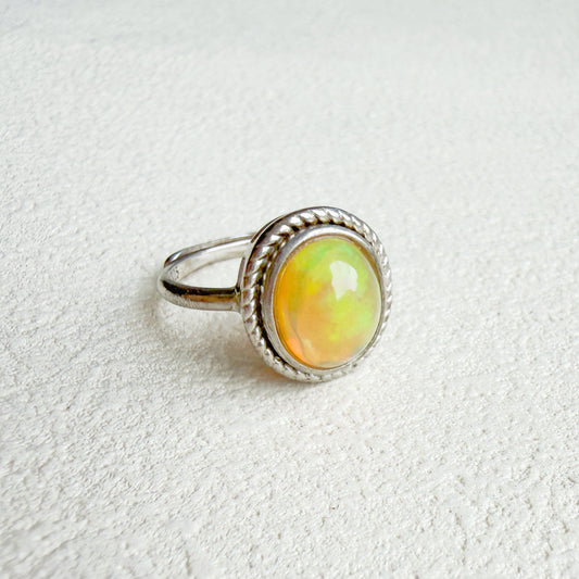 Natural  Opal Ring