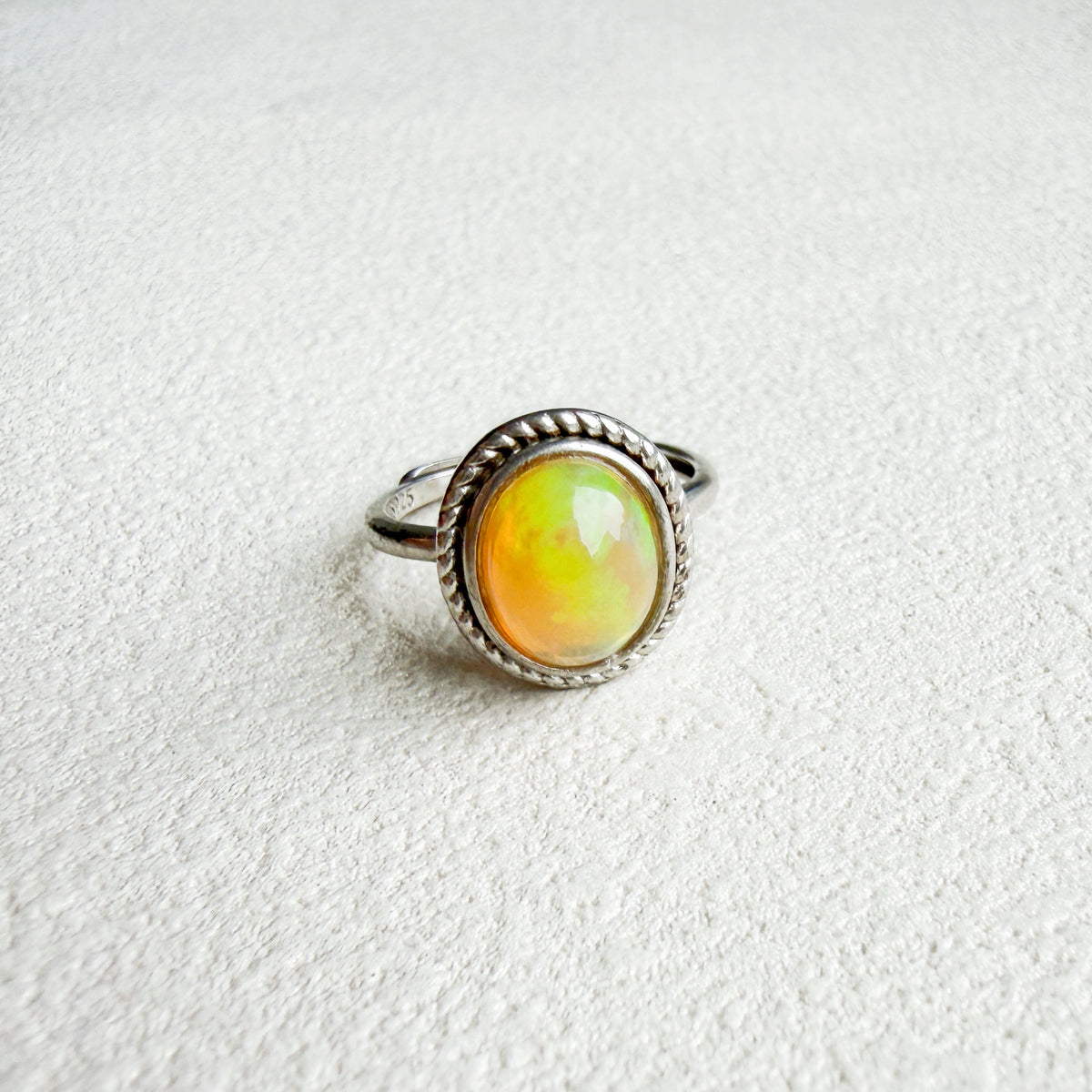 Natural  Opal Ring