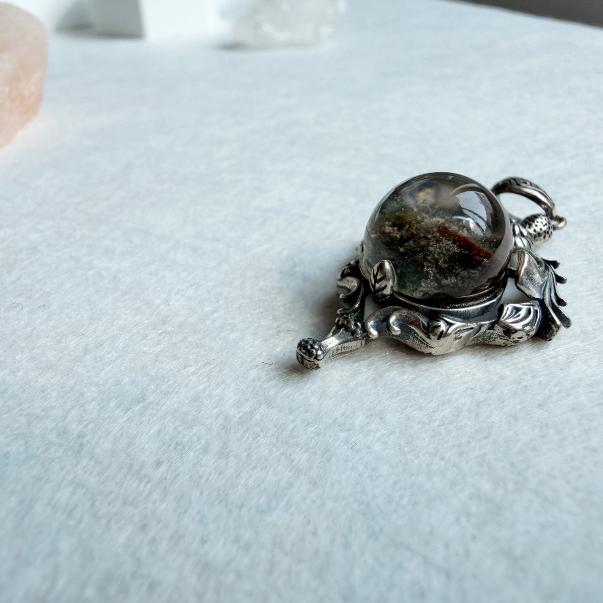 Natural Garden Quartz Pendant