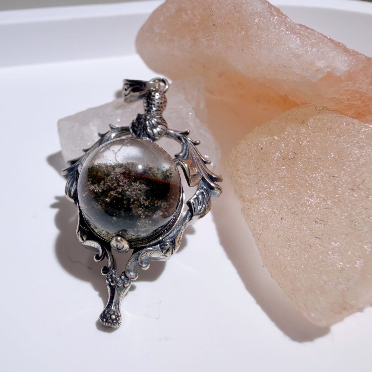 Natural Garden Quartz Pendant