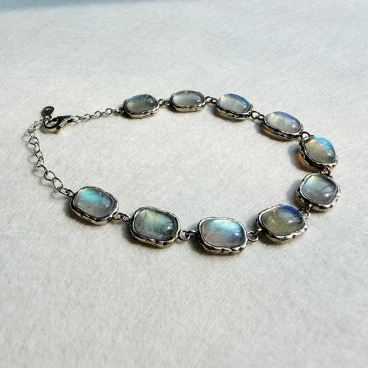 Natural Labradorite Bracelet