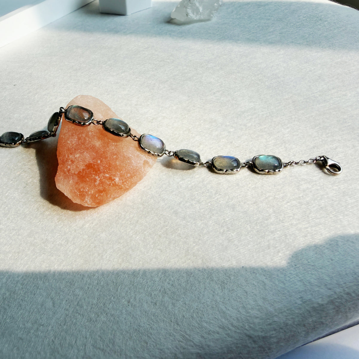 Natural Labradorite Bracelet