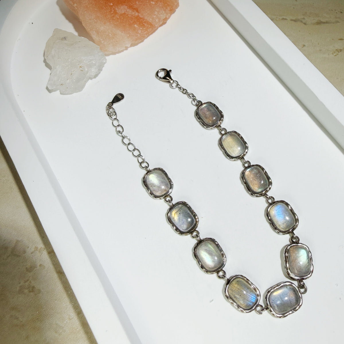 Natural Labradorite Bracelet