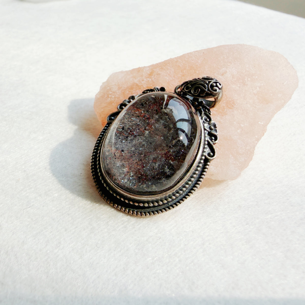 Natural Blue Phantom Quartz