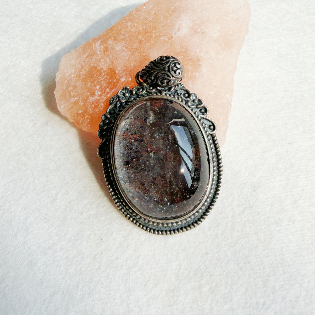 Natural Blue Phantom Quartz