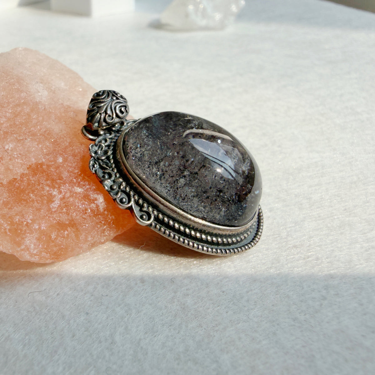 Natural Blue Phantom Quartz