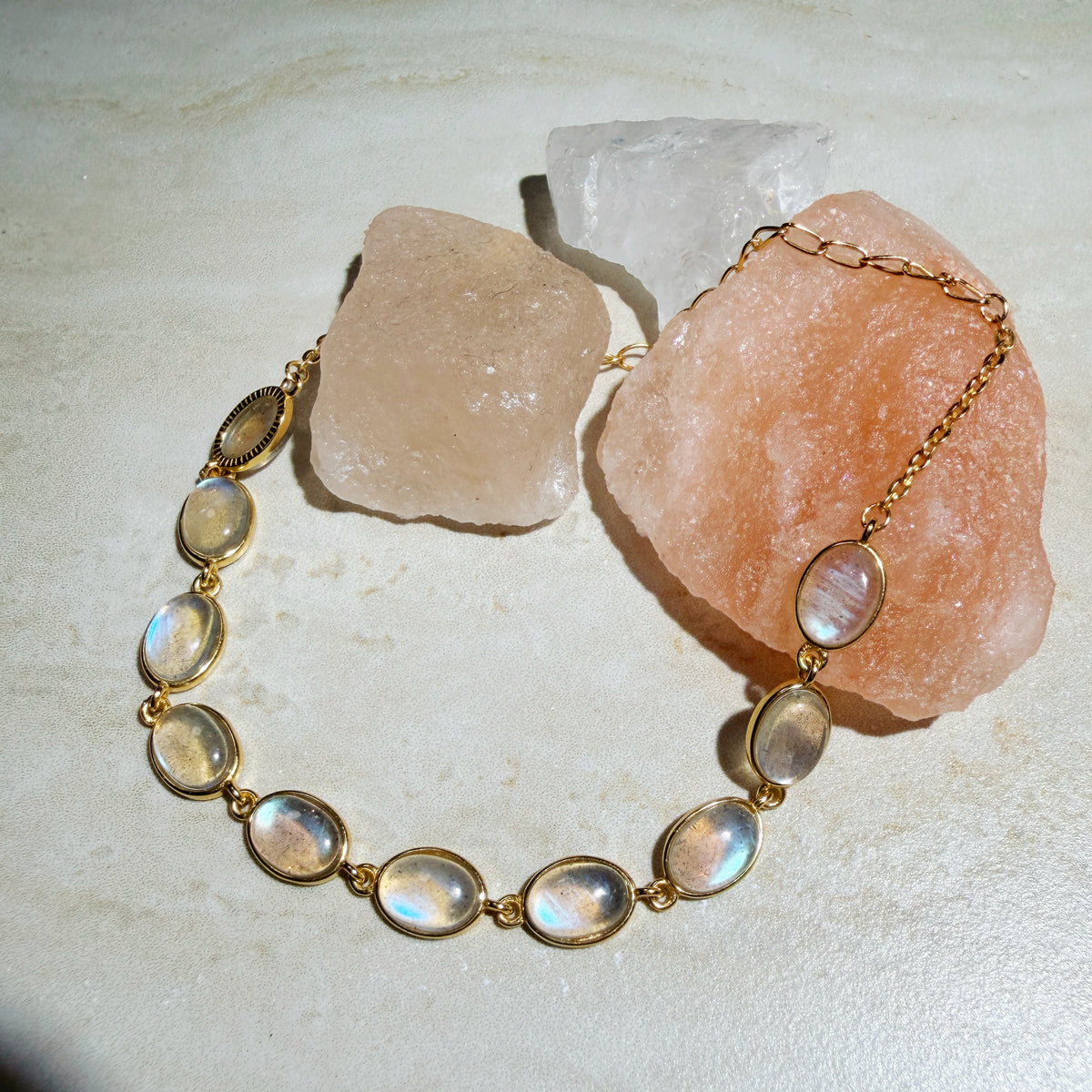 Natural Moonstone Bracelet