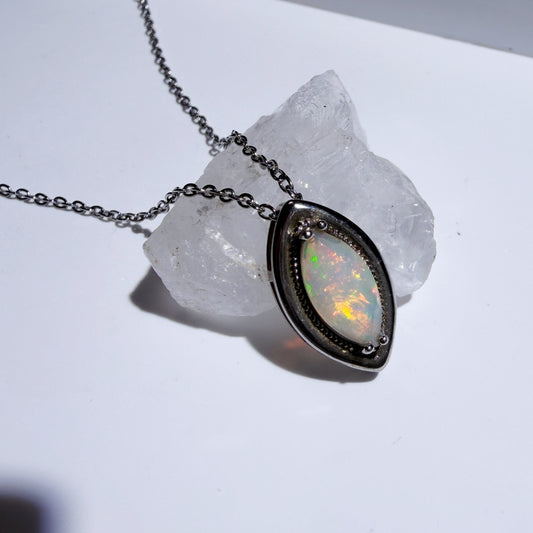Natural Labradorite pendant