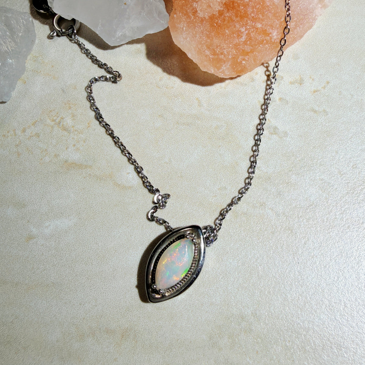 Natural Labradorite pendant