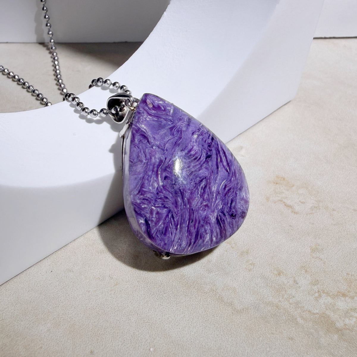 Naturally Charoite pendant