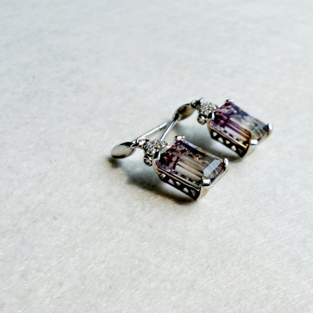 Natural Ametrine Earrings