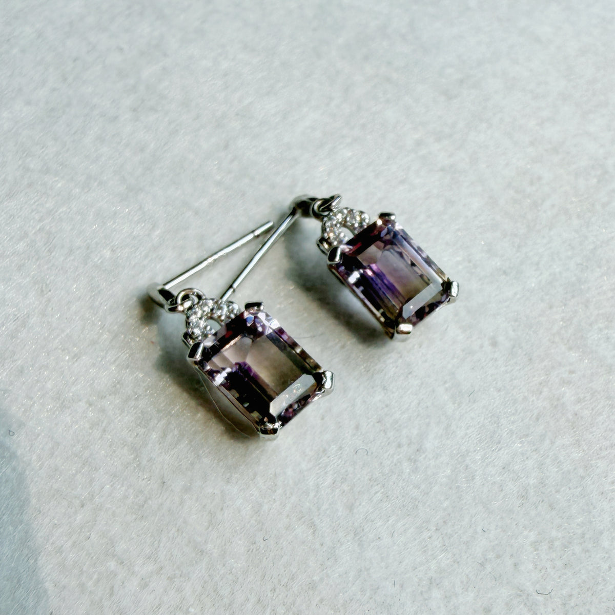 Natural Ametrine Earrings