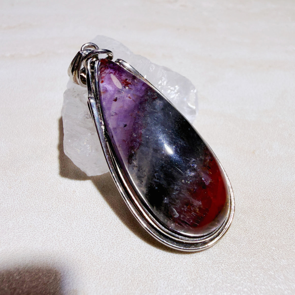 Natural Auralite 23 Pendant