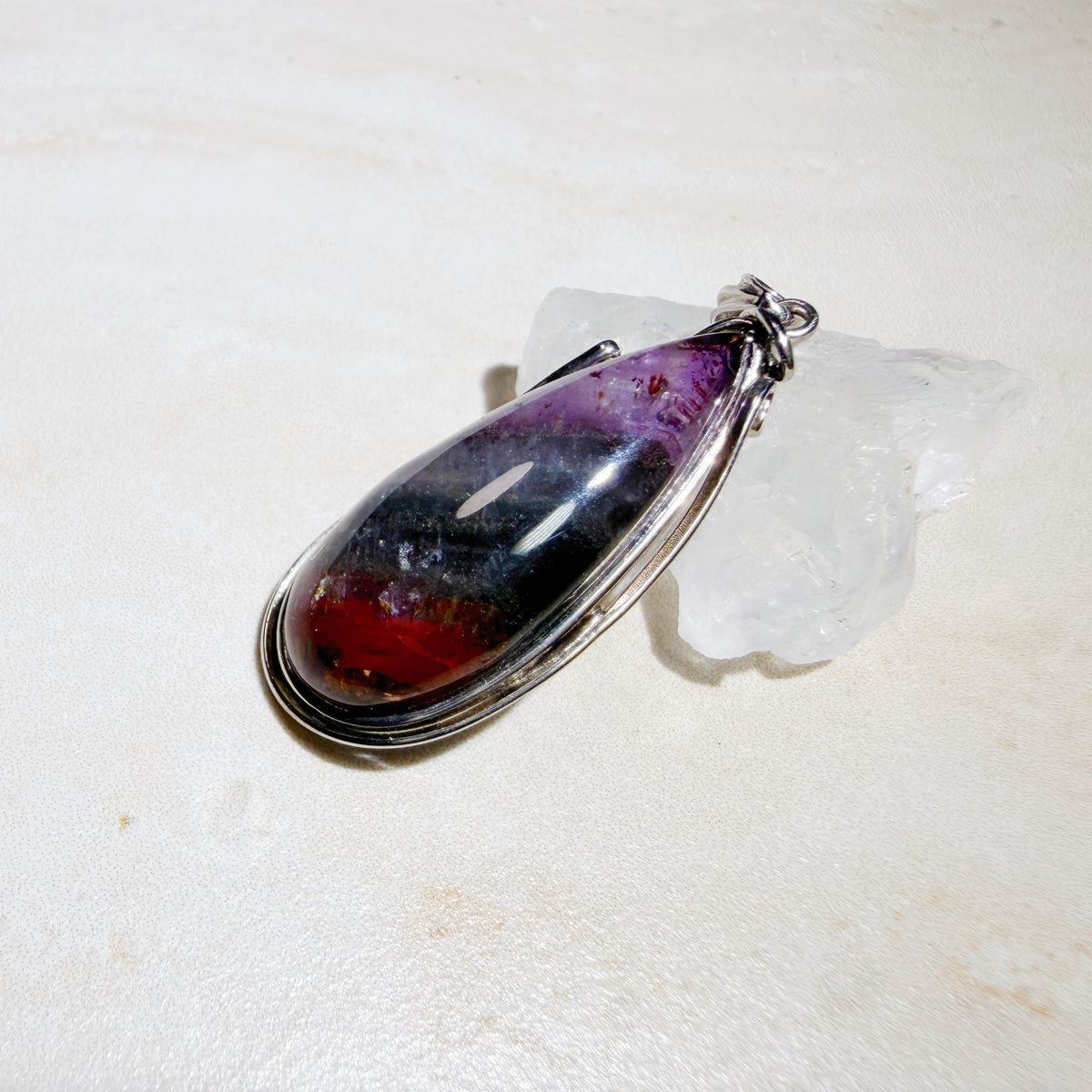 Natural Auralite 23 Pendant