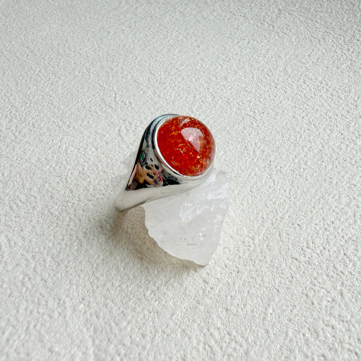Natural Sunstone Ring
