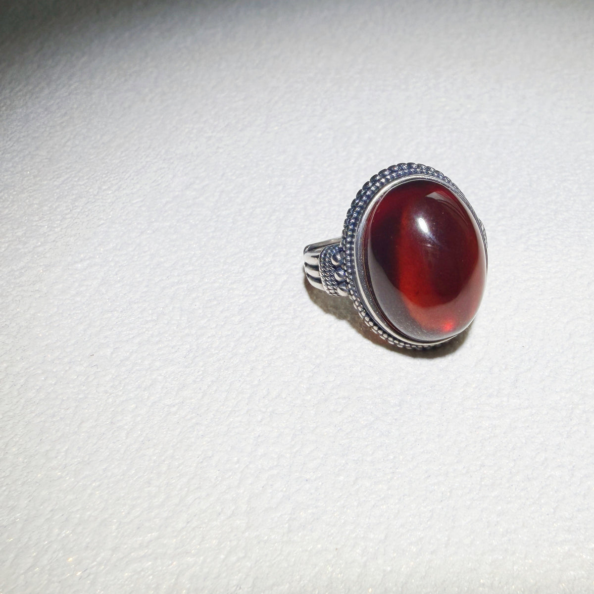 Natural Garnet Ring